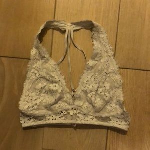 White bralete